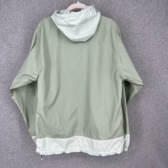 Nike SB Green and Blue Raincoat Lightweight Hooded Design - Picture 6 of 14